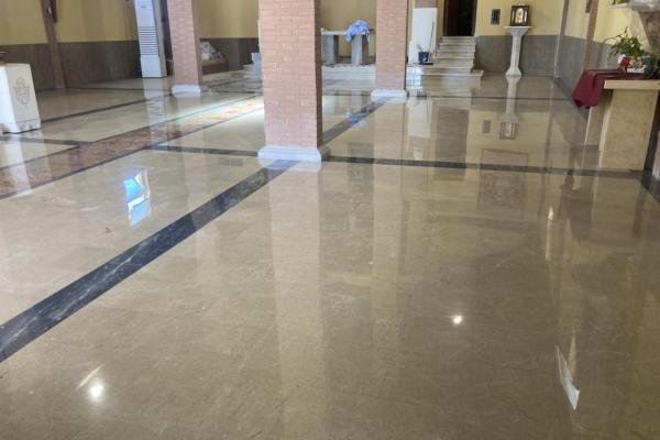 Ripristino pavimento in marmo